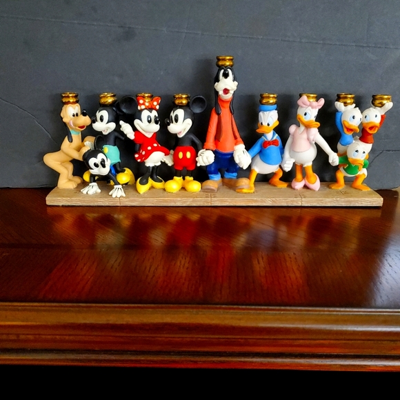 Disney Holiday Rare Disney Character Hanukkah Menorah Poshmark